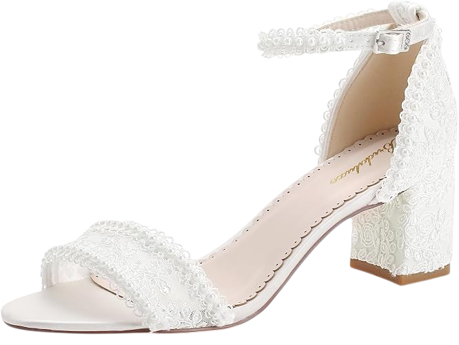 Women’s Open Toe Wedding by Alex Marie Shoes